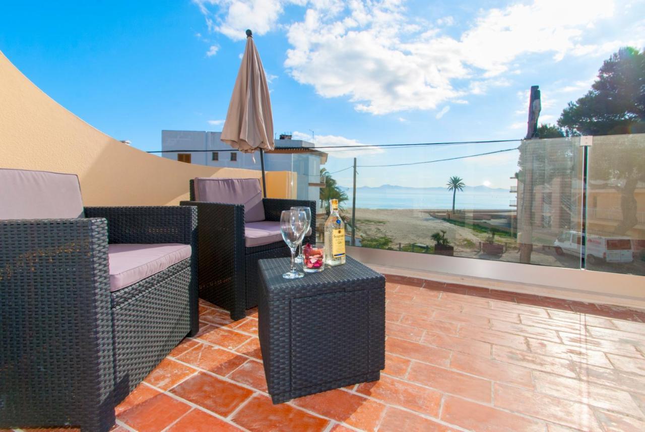 Apartment Paradise Bay 3 At Alcudia Beach, Salzes 3 Playa de Muro (Mallorca) Exterior foto